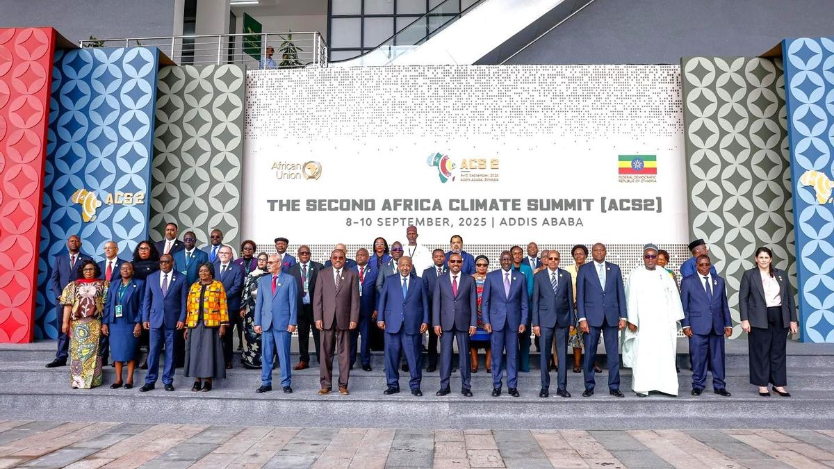 Foto oficial del Africa Climate Summit celebrado esta pasada semana en Adís Abeba, Etiopía.