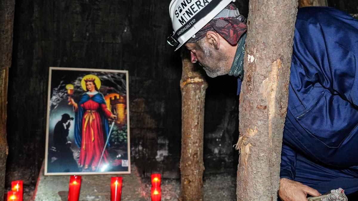 Visita a la escuela mina del Centro de FP Virgen del Buen Suceso de La Robla.