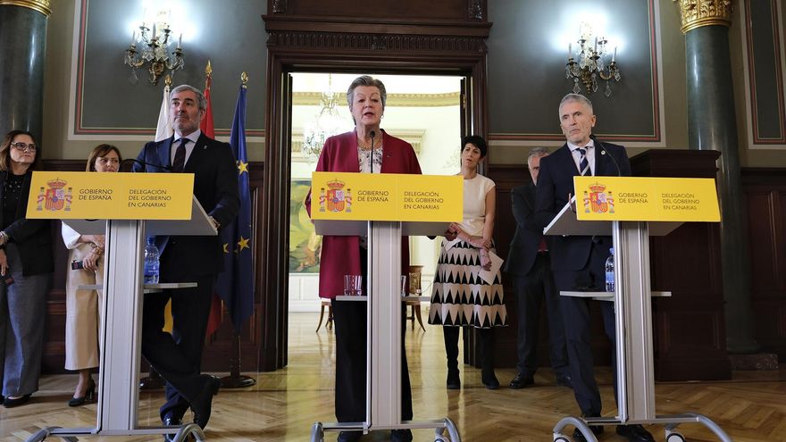 La comisaria de Interior de la UE afirma que la situación migratoria en Canarias exige una respuesta europea: "Las islas no están solas"
