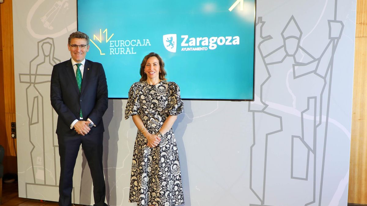 Eurocaja Rural destaca ante el Ayuntamiento de Zaragoza su crecimiento en Aragón