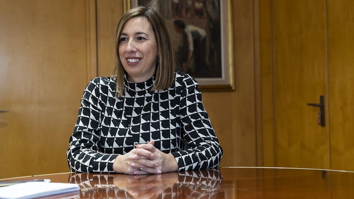 La consejera de Economía y Hacienda de Cantabria, María Sánchez.