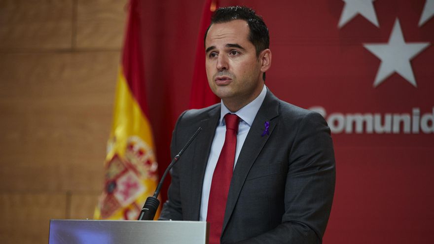 El vicepresidente, consejero de Deportes, Transparencia y portavoz, Ignacio Aguado