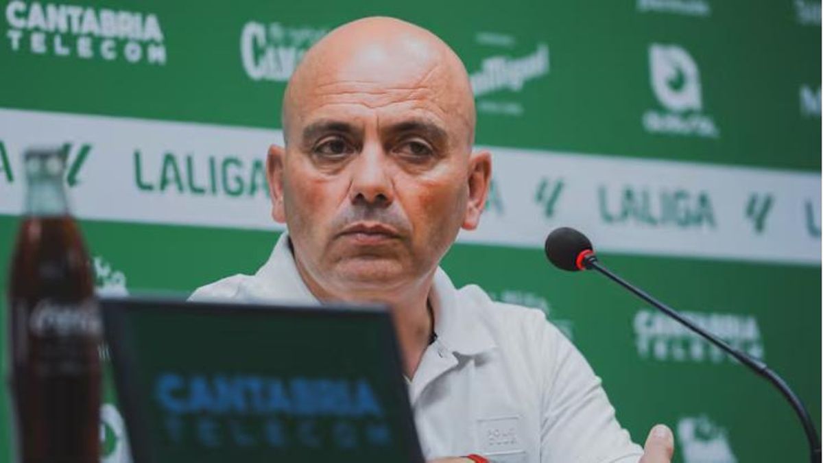 Chema Aragón, director deportivo del Racing de Santander.