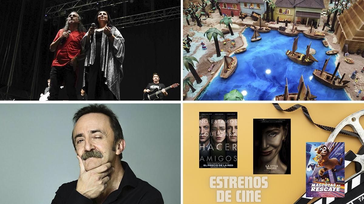 Camela, La Plazuela, Los Caños y el Belén de Chocolate de Rute para un fin de semana cultural