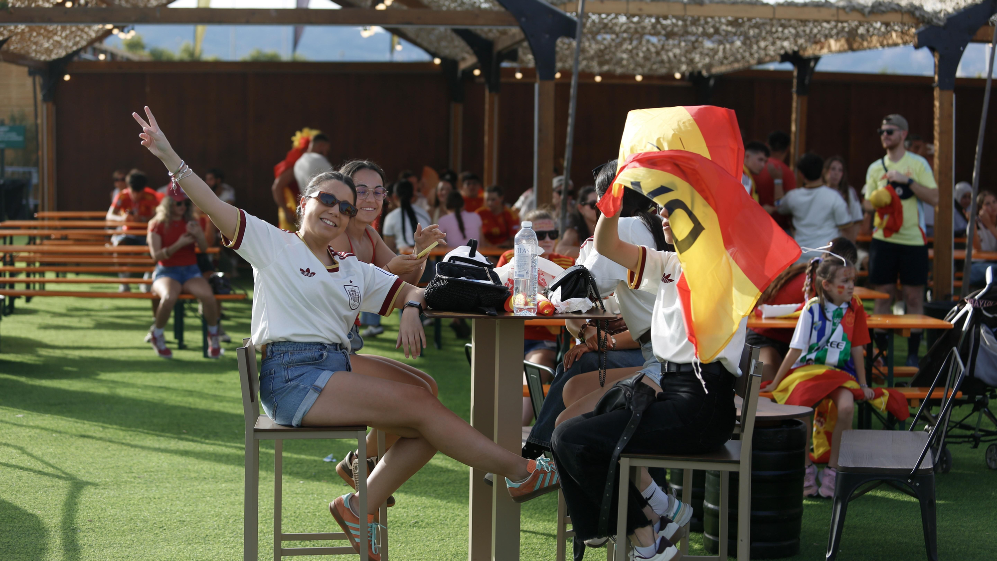 Afición de la selección española en el Córdoba Live