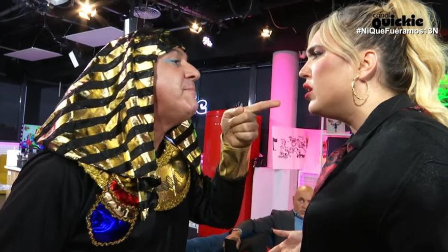 Víctor Sandoval ataca a Marta Riesco en 'Ni que fuéramos': "Por mujeres como tú, los hombres tienen problemas"