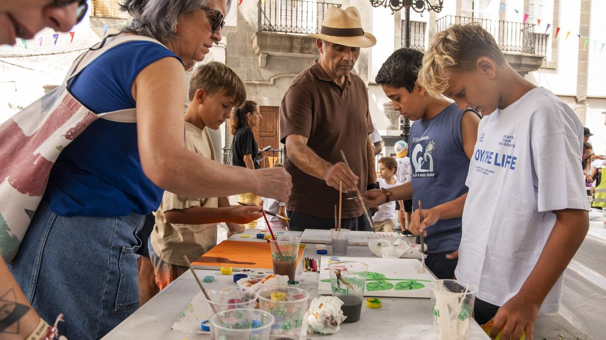 Encuentro de pintores y pintoras de Agaete