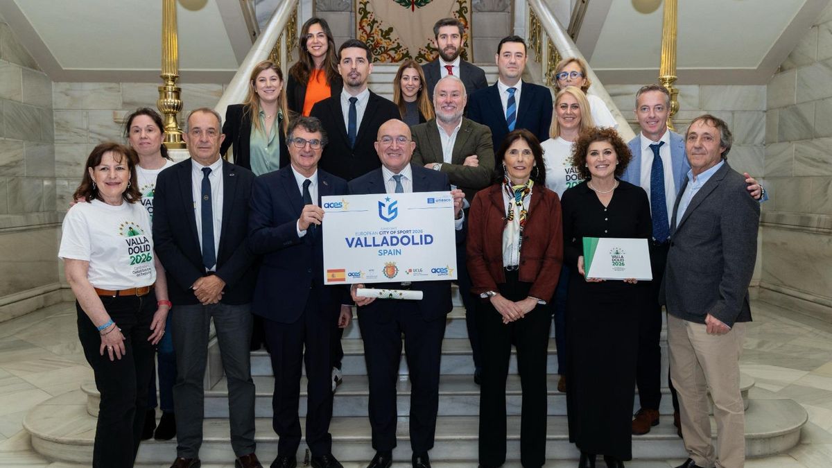 El Ayuntamiento de Valladolid logra la 'Ciudad Europea del Deporte 2026' y el PSOE lo cifra en 37.000 euros