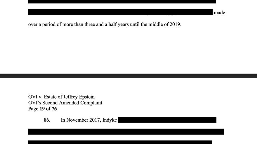 Algunas partes tachadas de los archivos de Epstein se están descifrando con facilidad (y desvelan más datos)
