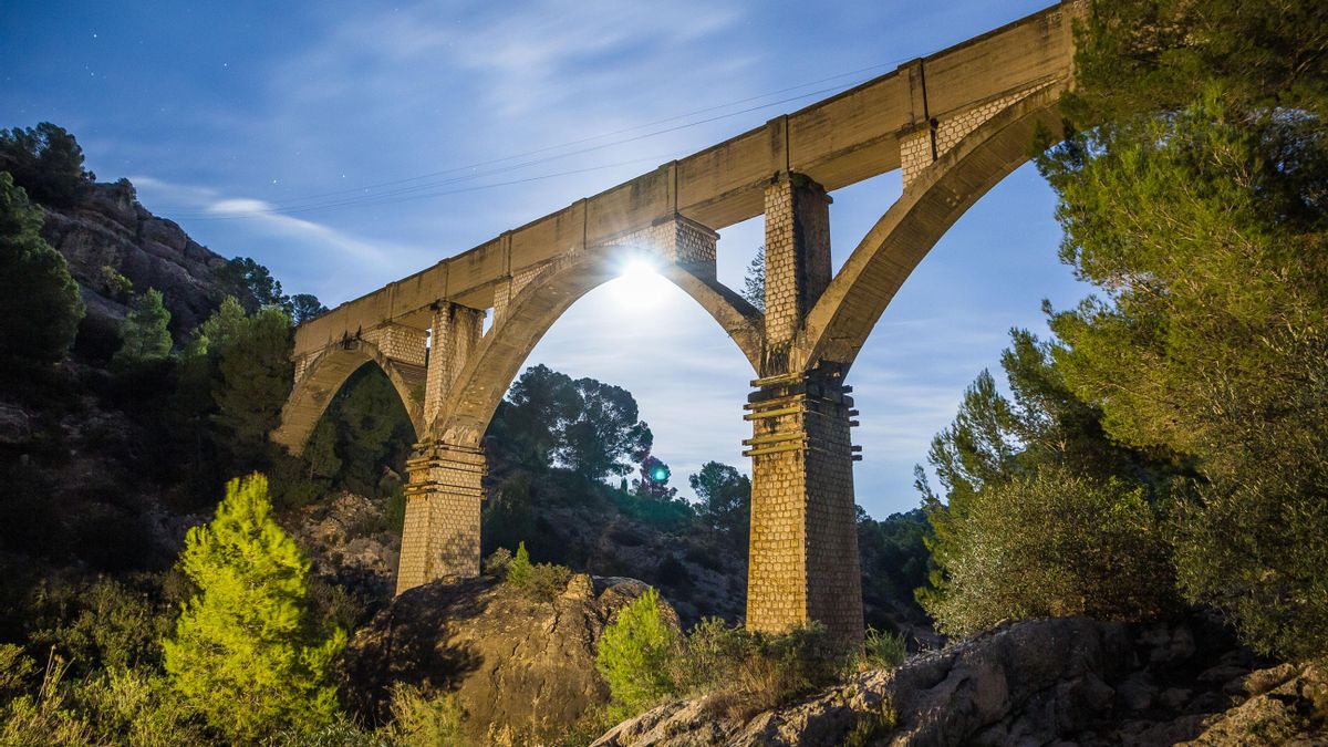 불라스(무르시아)의 카푸타 분수.