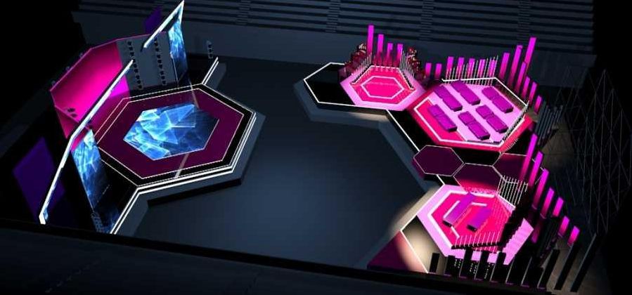 Diseño de la escenografía del Benidorm Fest