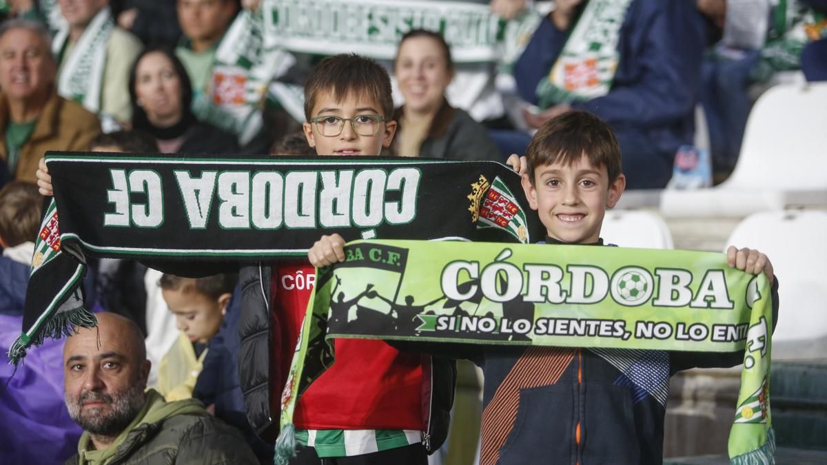 Grada Blanquiverde del Córdoba CF - RC Deportivo