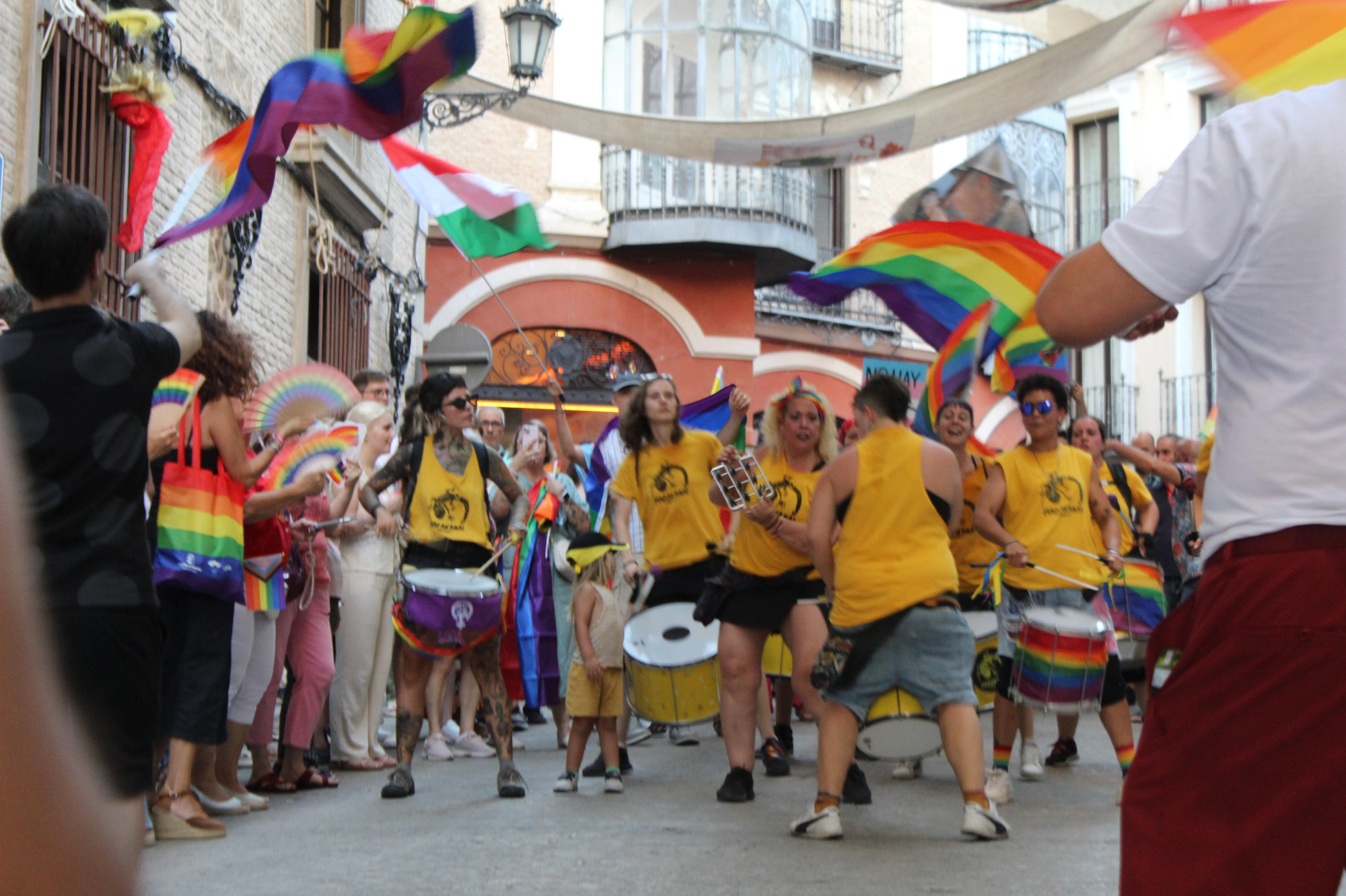 Manifestación por el Día del Orgullo LGTBI 2025 en Toledo