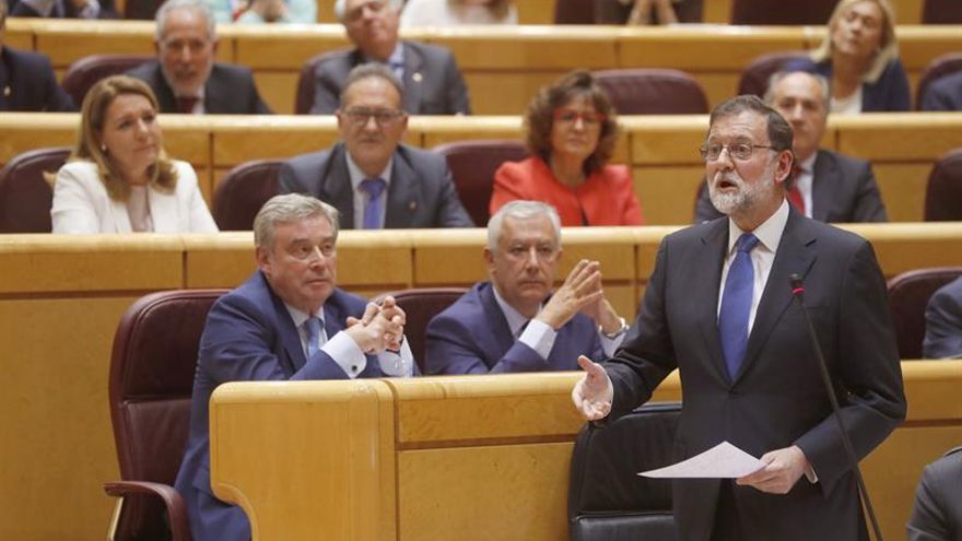Rajoy ve en la ley de desconexión una "cacicada" propia de "dictaduras"