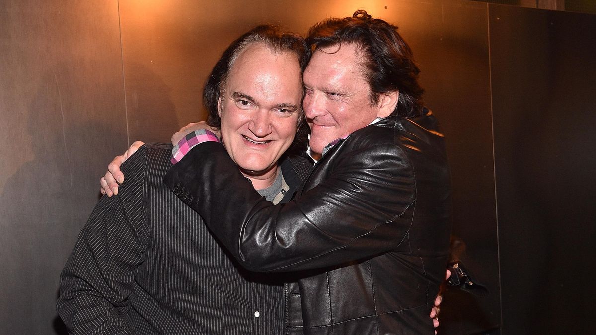 Quentin Tarantino y Michael Madsen celebrando el 25 aniversario de 'Reservoir Dogs' en 2017