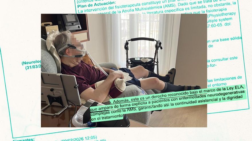 El "traumático" día a día de una familia de Granada que espera la ayuda por dependencia extrema para enfermos de ELA