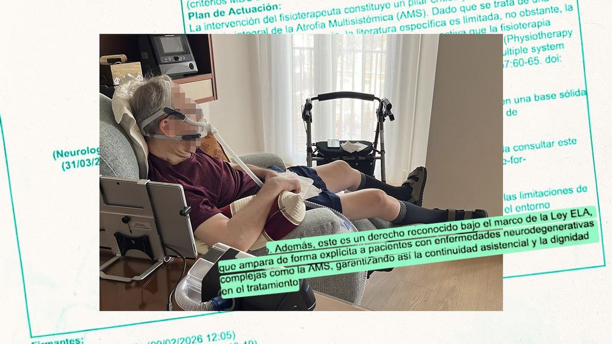 El "traumático" día a día de una familia de Granada que espera la ayuda por dependencia extrema para enfermos de ELA