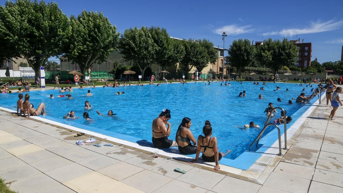 Apertura de la piscina de la Fuensanta