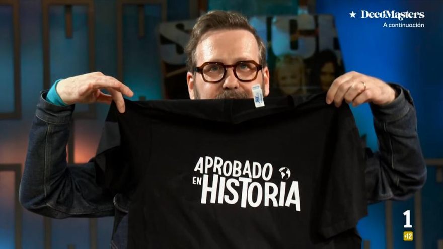 Joaquín Reyes anunció en 'La Revuelta' los cómicos que participarán en su 'Aprobado en historia' de La 2