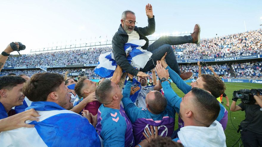 El CD Tenerife despierta de su pesadilla un año después