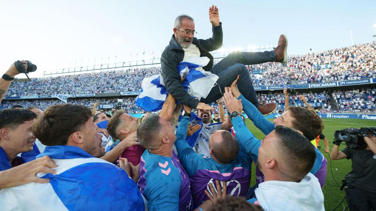 El CD Tenerife despierta de su pesadilla un año después