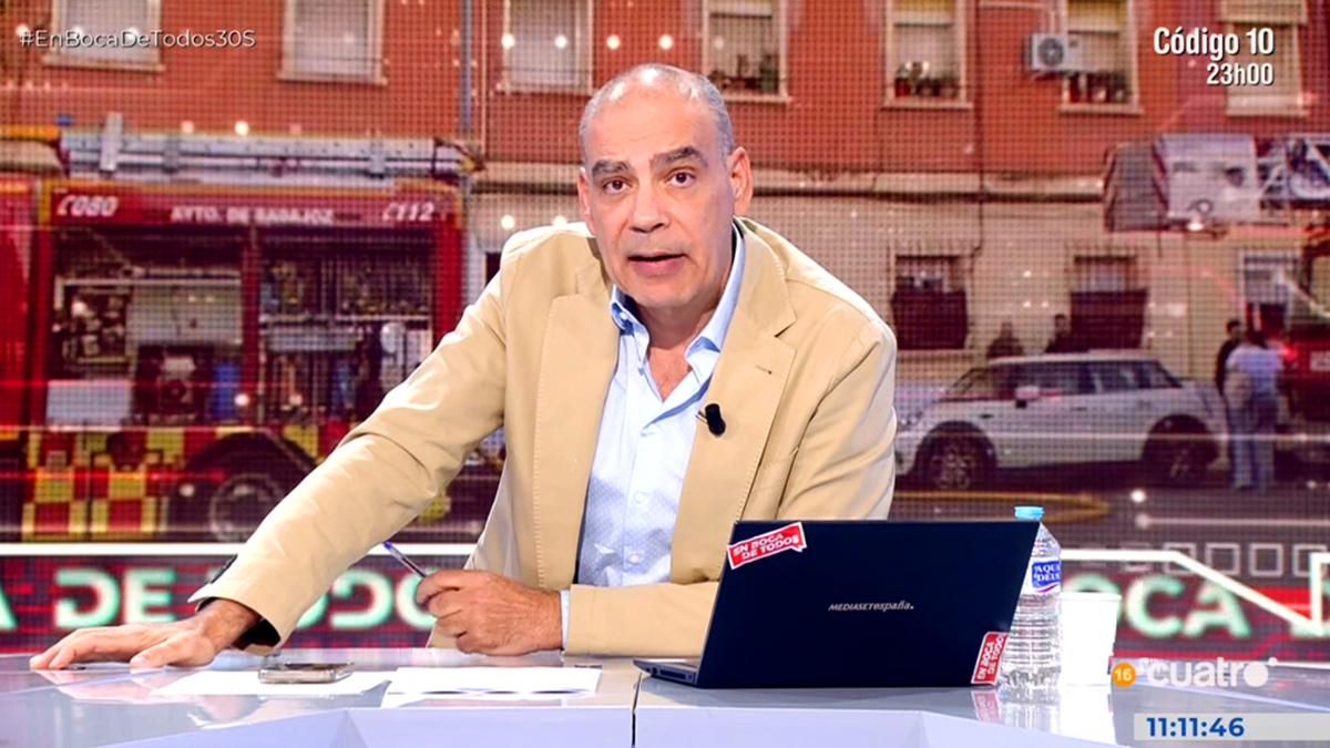 Nacho Abad, en una entrega reciente de 'En boca de todos'