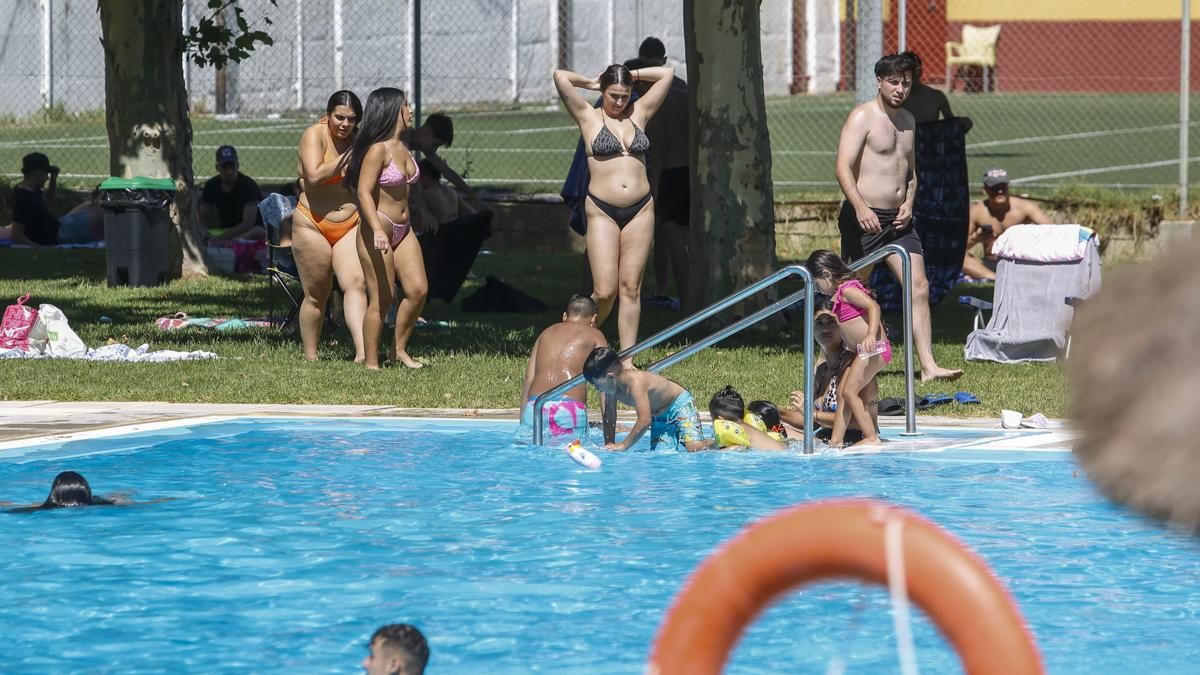 Apertura de la piscina de la Fuensanta
