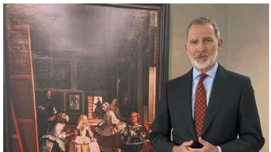 Felipe VI ya habló de 'Las Meninas' en el Prado ante la cámara de Pilar Miró hace 35 años