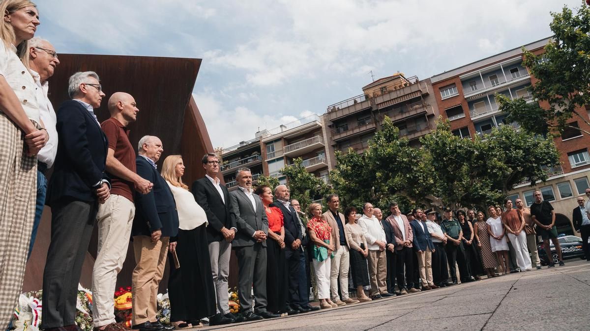 Logroño recuerda a Miguel Ángel Blanco en el 29º aniversario de su asesinato con una exigencia de memoria