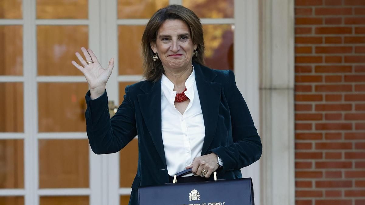 La vicepresidenta tercera y Ministra para la Transición Ecológica y el Reto Demográfico, Teresa Ribera