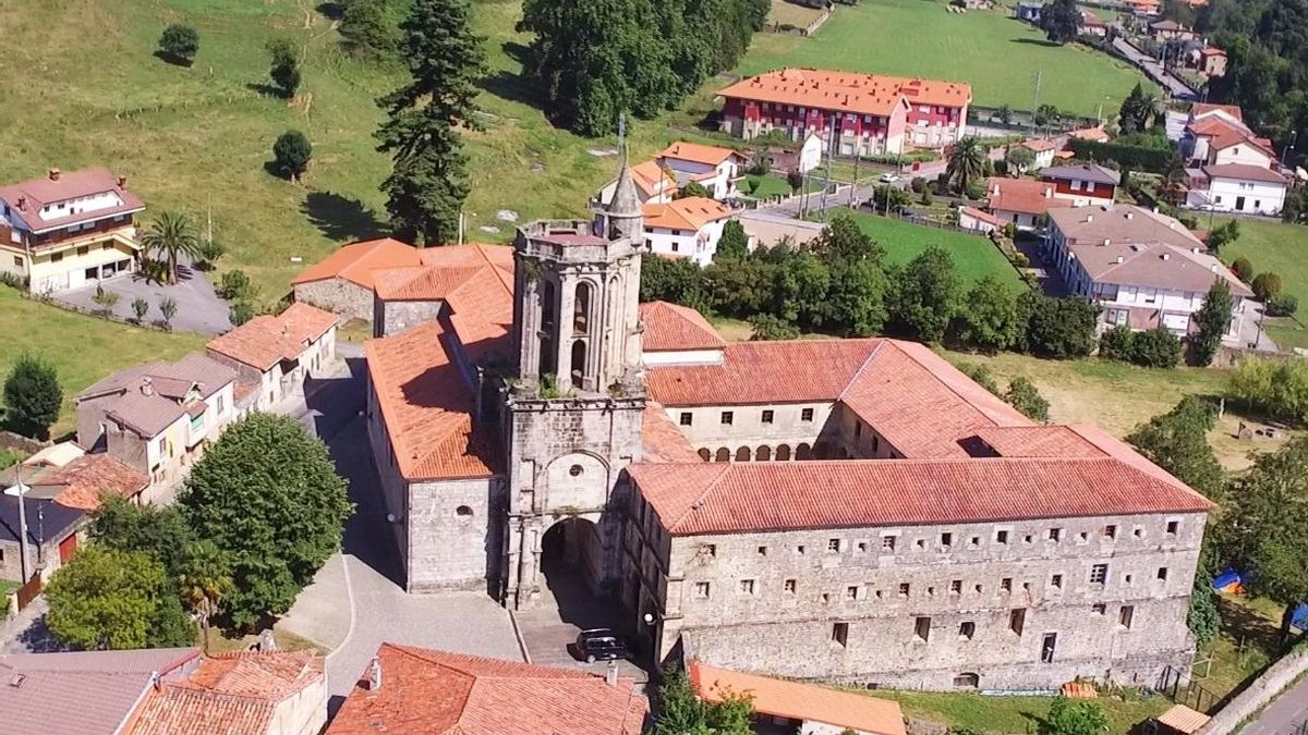 Convento de Nuestra Señora del Soto, en el Valle de Toranzo.