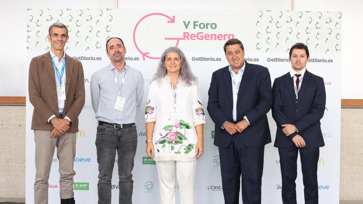 Matteo Vaglio, Antonio M. Vélez, Ángeles de la Rubia Romero, Joan Batalla y Jorge Castro
