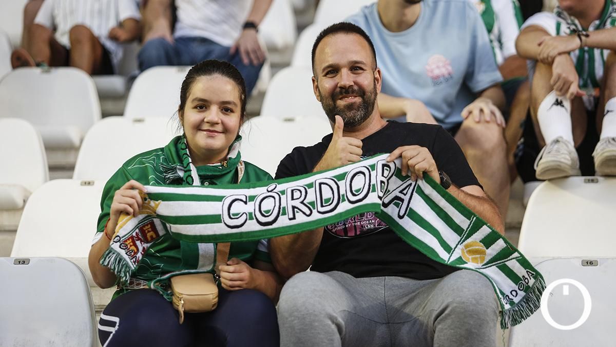 Grada Blanquiverde del Córdoba CF - Málaga CF