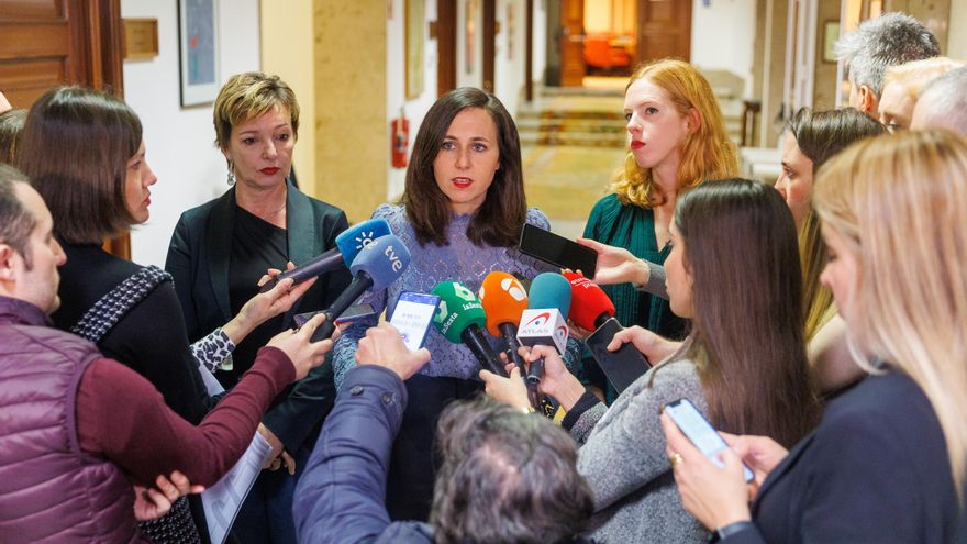 La ministra de Derechos Sociales y Agenda 2030, Ione Belarra.