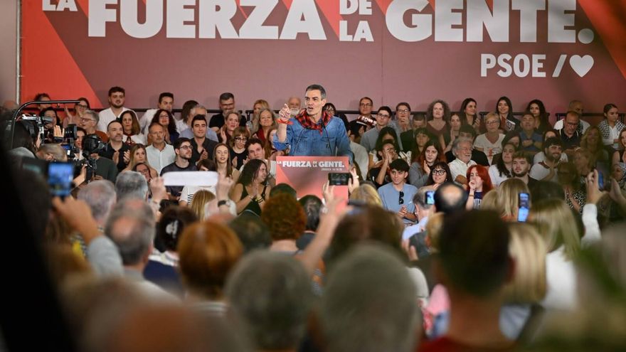 El secretario general del PSOE y presidente del Gobierno, Pedro Sánchez.