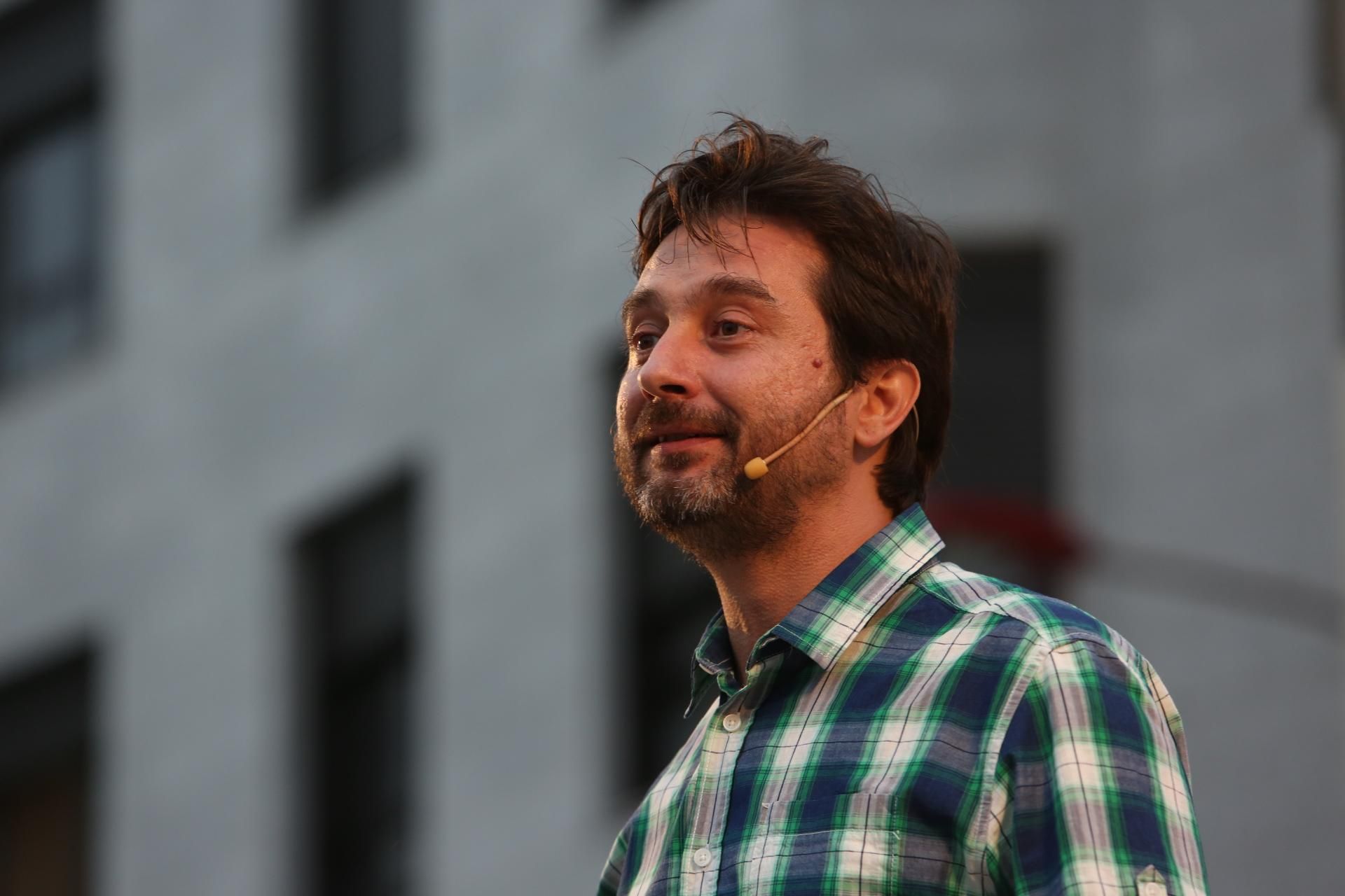 El secretario de Relación con la Sociedad Civil y Movimientos Sociales de Podemos, Rafael Mayoral