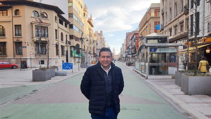 Luis Mariano Santos, único procurador de UPL en las Cortes de Castilla y León