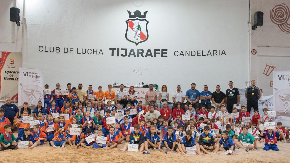 El VI Torneo del Fajín de Lucha Canaria Fundación CajaCanarias ya conoce a sus ganadores de La Palma