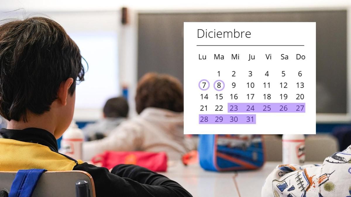Calendario escolar 2026 - 2027 en Madrid: un curso con muchos puentes al inicio y un final muy adelantado