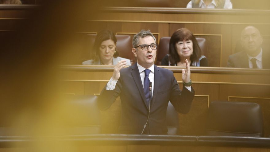 El ministro para la Presidencia, Relaciones con las Cortes y Justicia, Félix Bolaños.