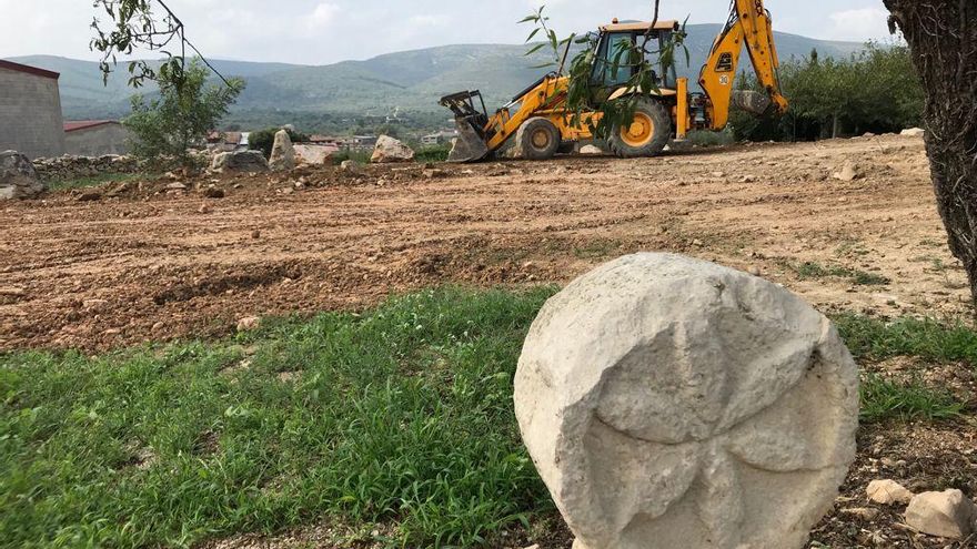 Terrenos en construcción del Parc de la Raboseta.