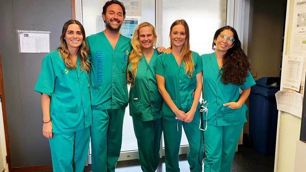 Profesionales de la sección de Cirugía Esofagogástrica, Endocrinometabólica y de Obesidad del Doctor Negrín.