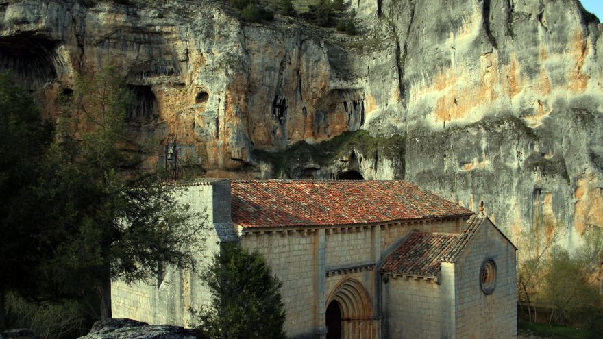 Ermita de San Bartolomé (Ucero, Soria), en el Cañón del río Lobos