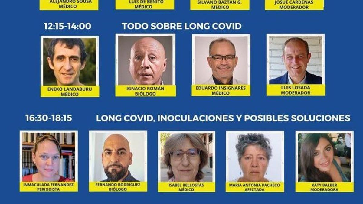 Cartel del evento negacionista convocado para este sábado en el Centro Cultural Sanchinarro-Hispanidad.