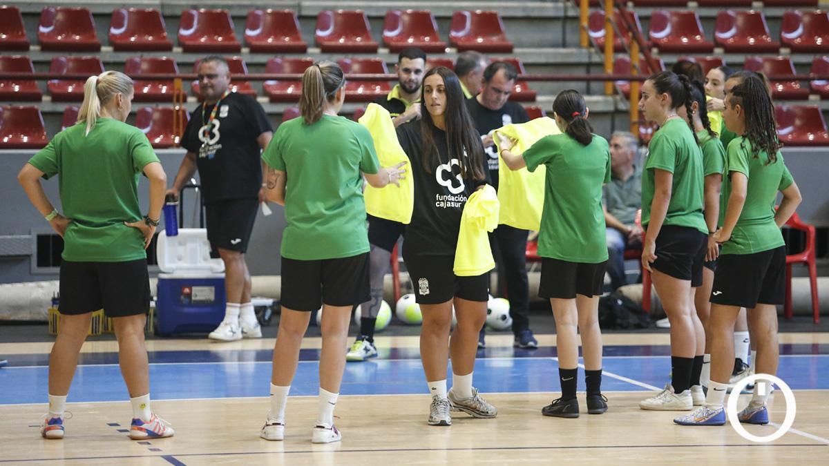 Entrenamiento del Deportivo Córdoba