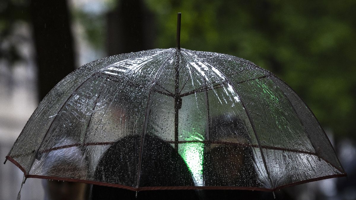 Chubascos, tormentas y casi diez grados menos, este jueves en La Rioja