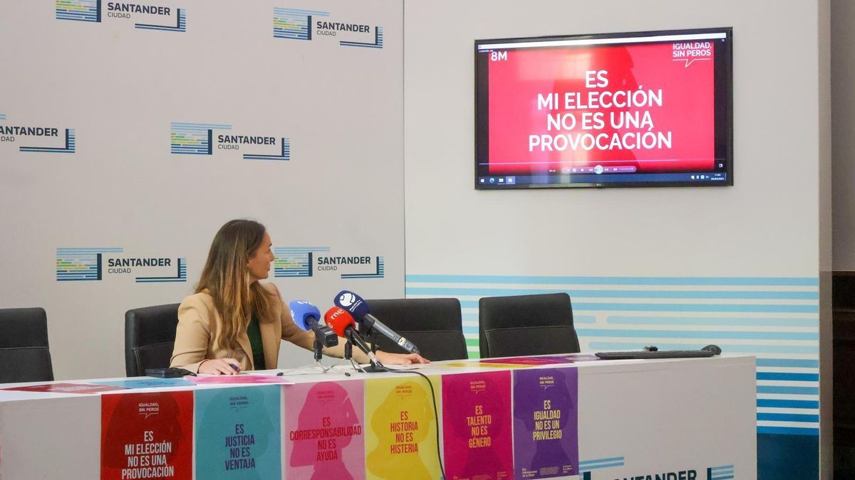 Santander pone en marcha la campaña 'Igualdad, sin peros' con motivo del Día Internacional de la Mujer