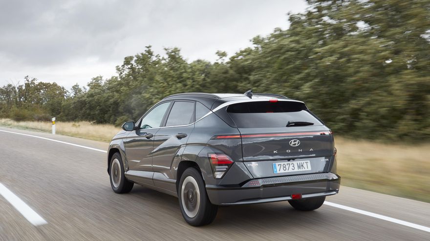 El maletero del Kona es uno de los mayores de su categoría, con 466 litros.