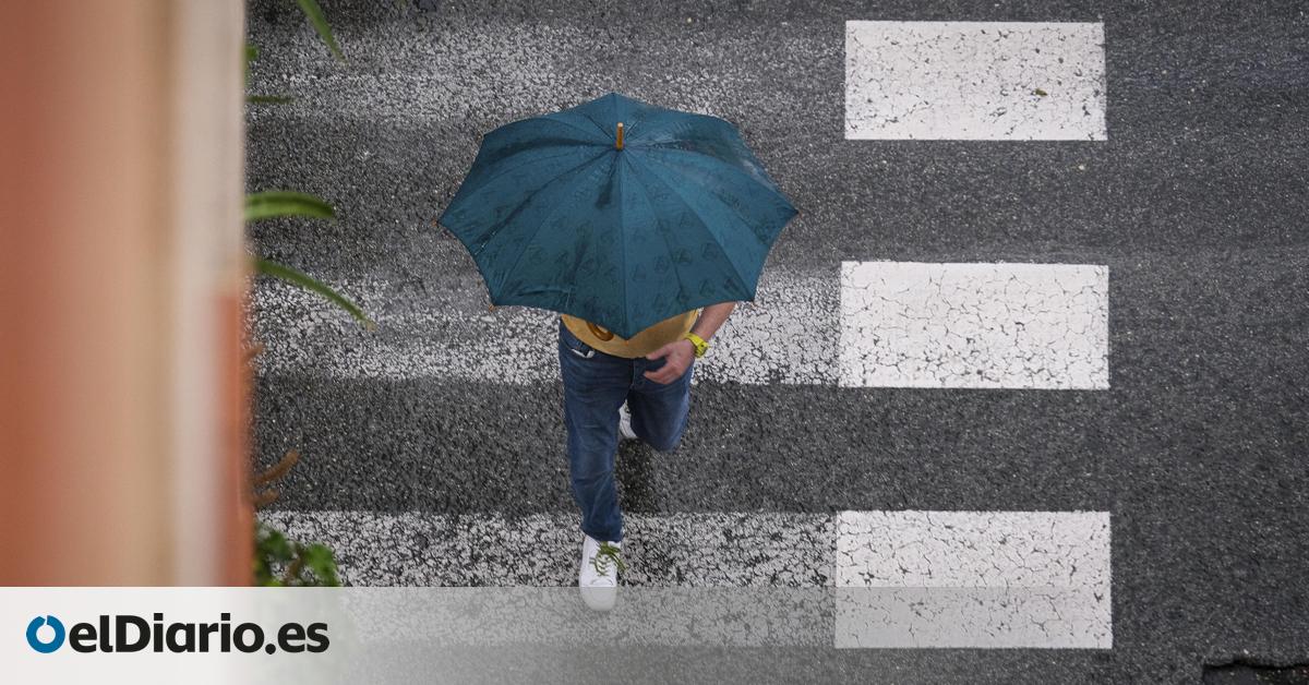 EL TIEMPO
La lluvia no da tregua y la Aemet activa avisos amarillos en cuatro comunidades