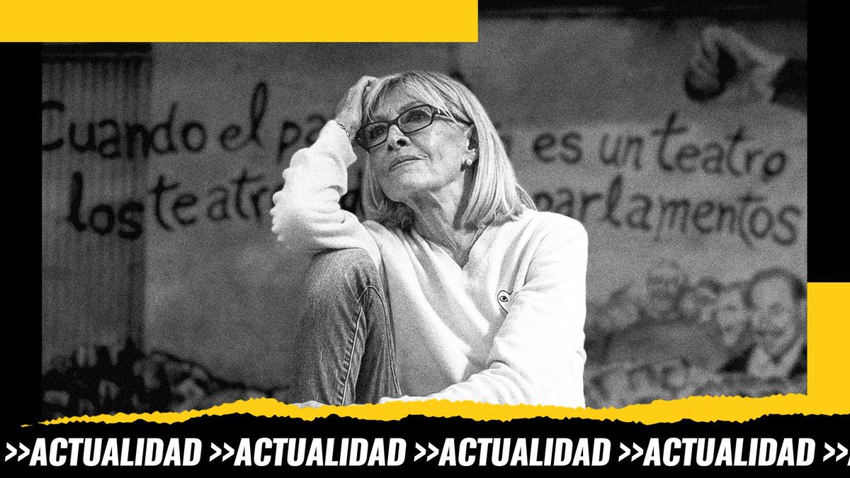 La actriz y profesora Cristina Rota en la Sala Mirador de Madrid